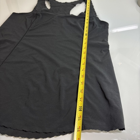 Lululemon Lightweight Racerback Lace Trim Athletic Tank Size Med Black - Picture 10 of 11